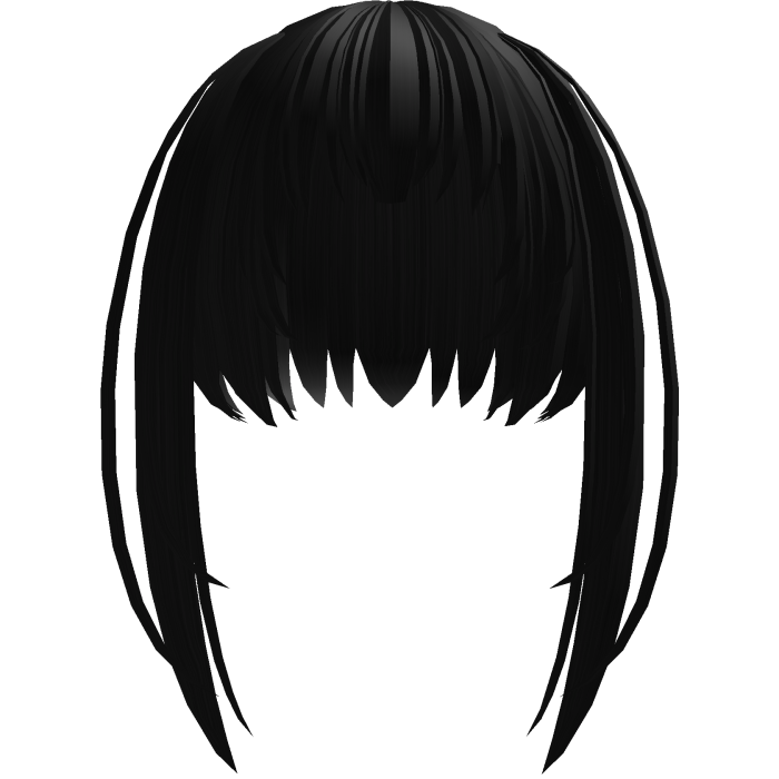 vampire twintails (＾་།＾) pigtails in black