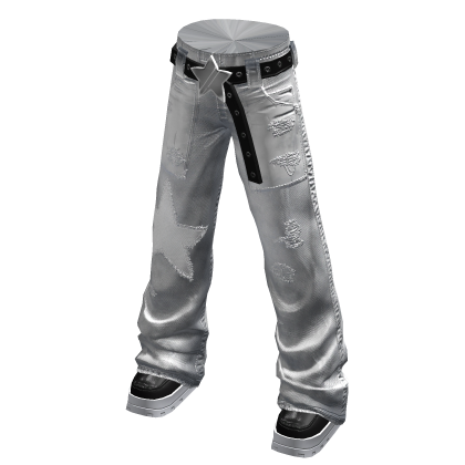 Y2K Jeans Blanc