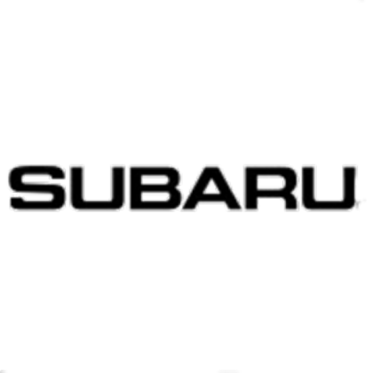 Subaru Transparent Roblox decal