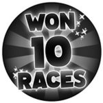 Won 10 Races