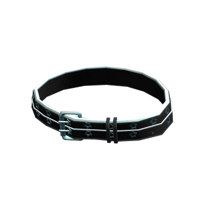 Star Pattern Leather Belt › Diamond thumbnail