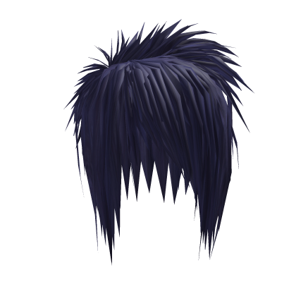 Spiky Messy Scene Emo Hair (Dark Purple) Roblox item
