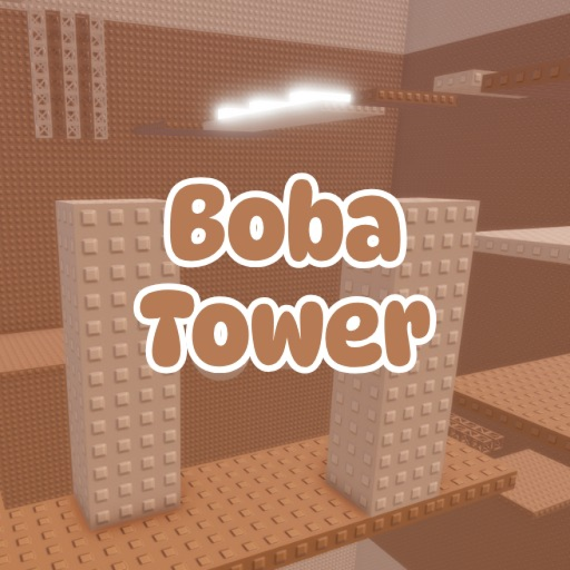 Boba Tower Obby official Roblox game thumbnail