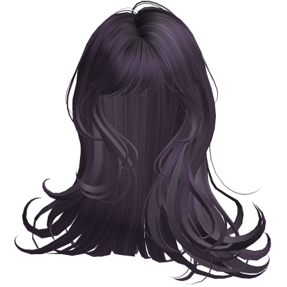 Silky Long Angelic Swirly Hair (Purple)