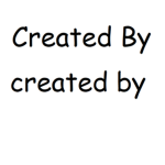 Created By