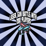 Laser Gun Battle With 200 players🔫
