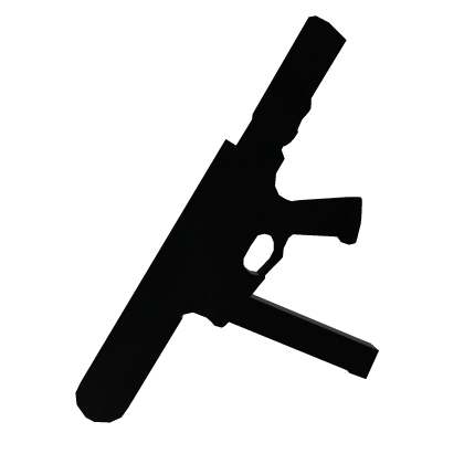 blacked out water blaster prop waist holster
