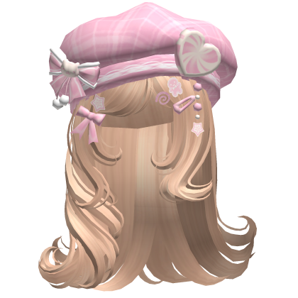 ♡ Christmas Fluffy Beret Combo (Blonde)