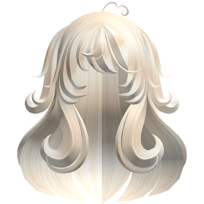 ୨ৎ Sweet Blonde Fluffy Long Hair With Pigtails