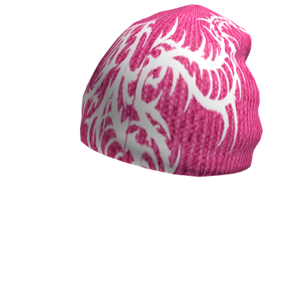 Pink y2k Dragon Beanie
