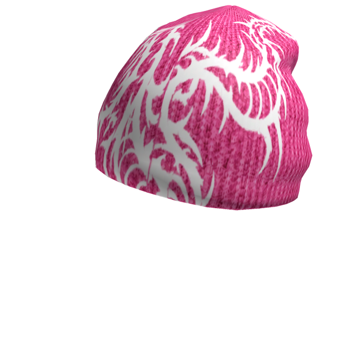 Pink y2k Dragon Beanie