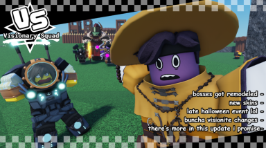 Thumbnail for Roblox game: Visionary Squad