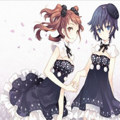 Black Dressed Anime Friends Roblox decal