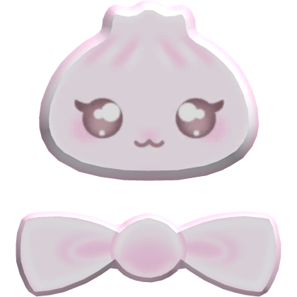 Cute Pink Sweet Squishy Dumpling Clip Roblox item