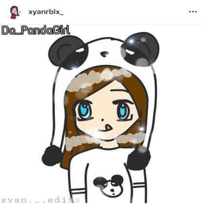 DaPandaGirl Fan Art 20 Roblox decal