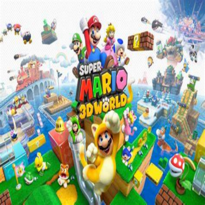 mario 3d world Roblox decal
