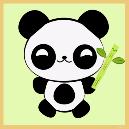 Kawaii Panda Roblox decal
