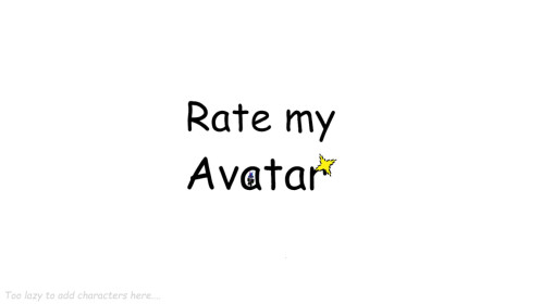 Rate my Avatar 🔊