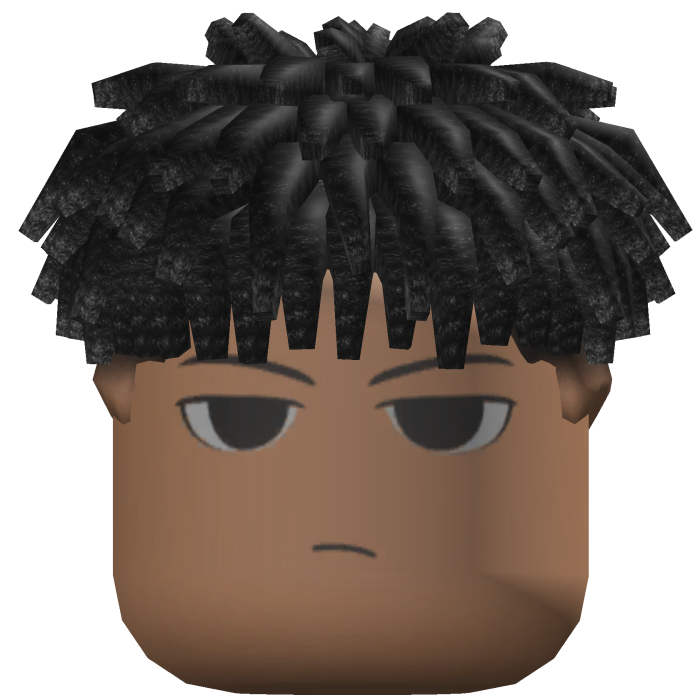 Short Curly Twists Hair (Black)