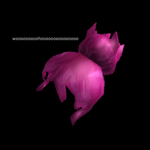 Pink hairs