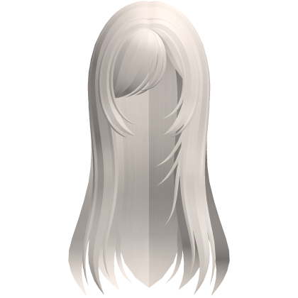 Long Blonde Straight Emo Hair Roblox item