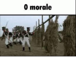 Charging with no morale enjoyer!