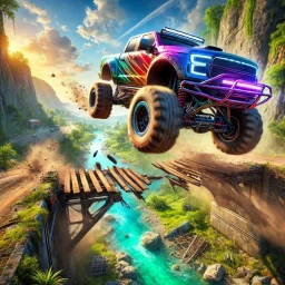 💥Jump & drive cars off a Ramp & Suspension Test💥 icon