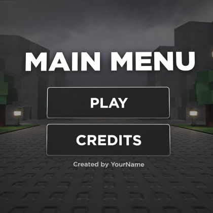 Main Menu System
