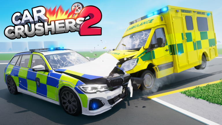 [8 NEW CARS🚨] Car Crushers 2 - Physics Simulation artwork