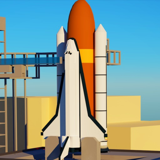 Pinewood Space Shuttle Advantage official Roblox game thumbnail