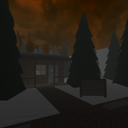 Snowy Cabin