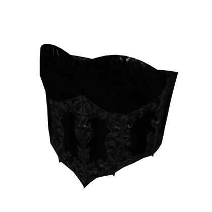 Goth Corset in Pure Black