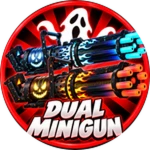 Halloween Dual Miniguns Roblox game pass icon