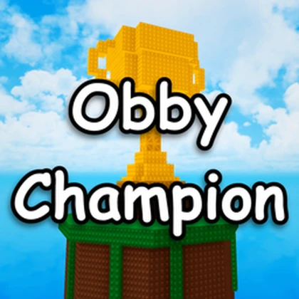 Obby Champion! Roblox group icon