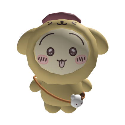 𐔌՞. .՞𐦯 usagi chiikawa purin front plush thumbnail