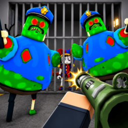 ZOMBIE POLICE PRISON RUN! (Obby) Roblox game icon