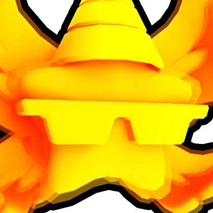 Gold Party Star