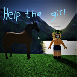 Help the girl find the horse