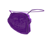 Crystal Trollface Necklace