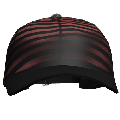 red striped grunge distressed cap