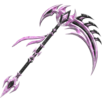 Pink and Black Soul Snatcher Scythe