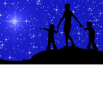 twinkling shiny stars