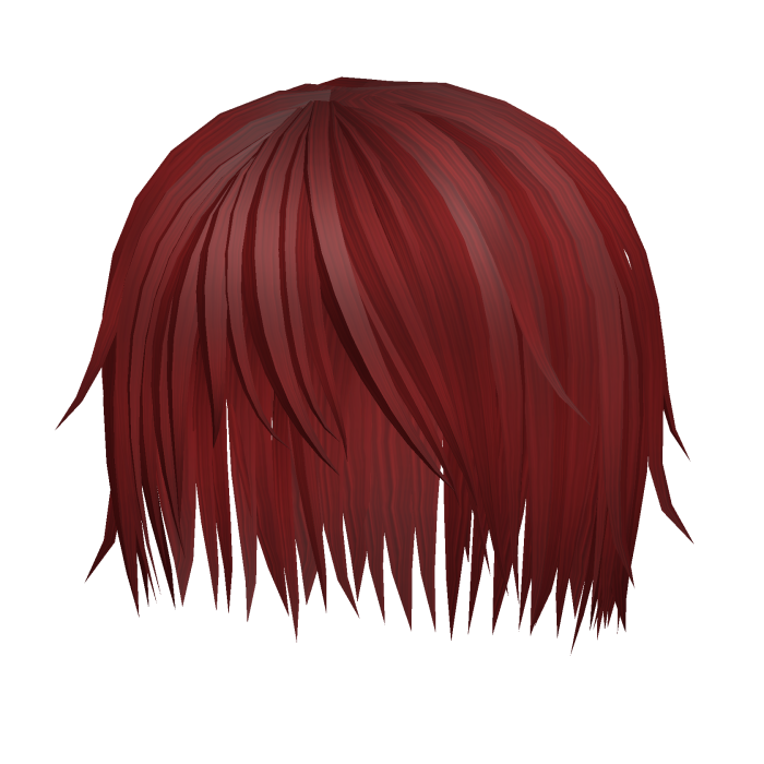 🦞Red Messy Emo Anime Vkei Punk Hair🦞