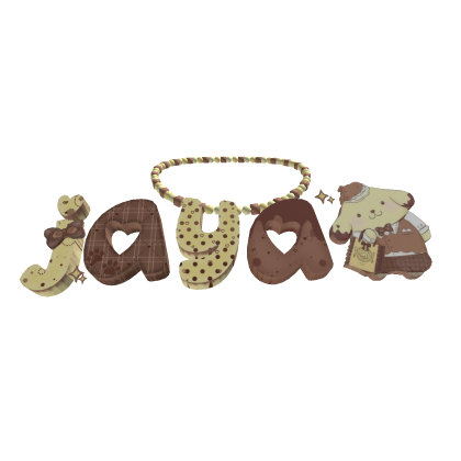 jaya's pompom necklace ♡