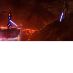 Obi-wan has the high ground