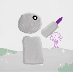 Purple Crayon