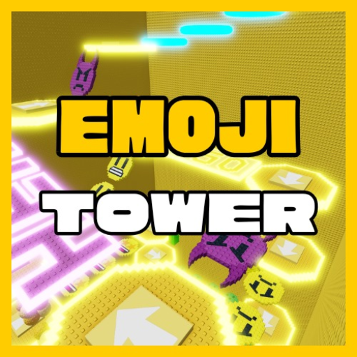 (172 STAGES)  😁Emoji tower😆 official Roblox game thumbnail