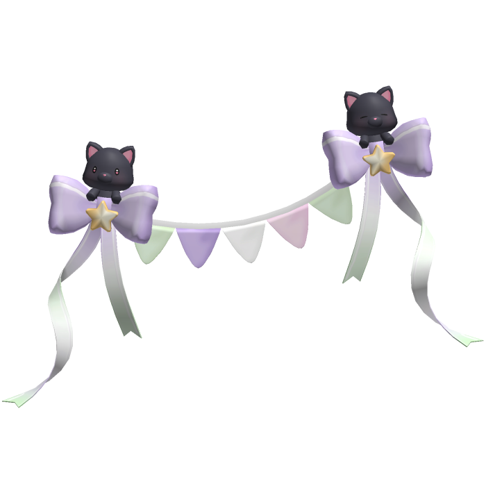🍀Cute Floating Cat(Black)