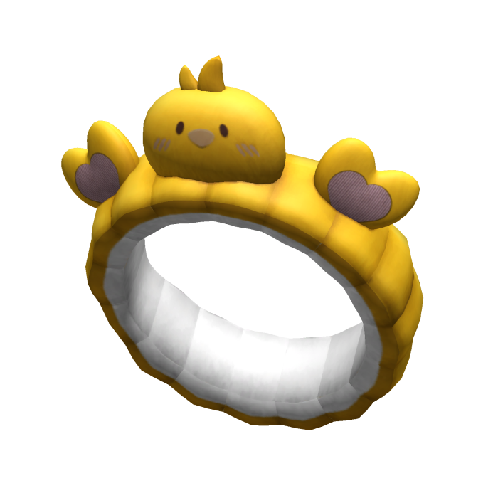 [NEW 🚨] Yellow Fluffy Kawaii Duck Makeup Headband