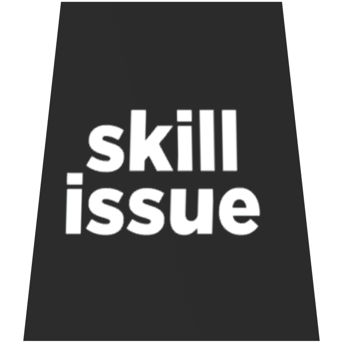 Skill Issue Cape